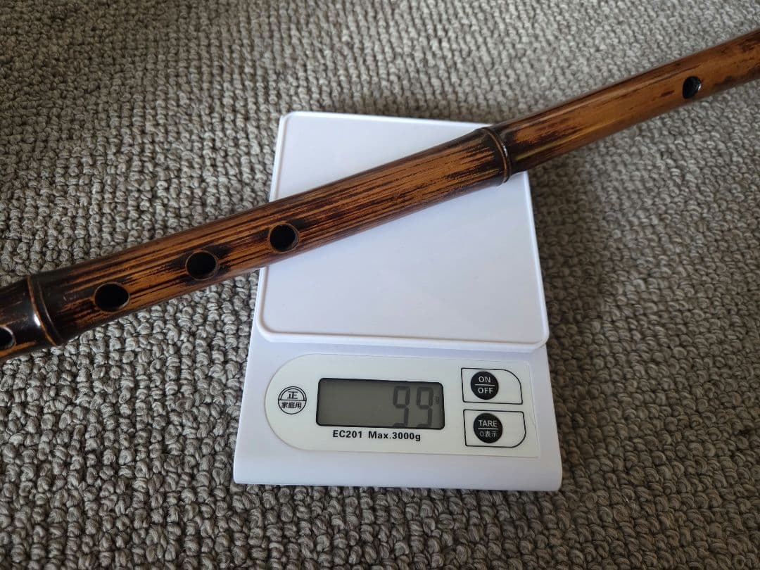 篠笛(煤竹)