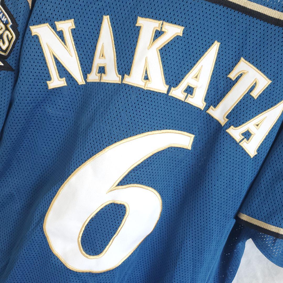 北海道日本ハムファイターズ 中田翔 ホームユニフォーム ブルー WE LOVE