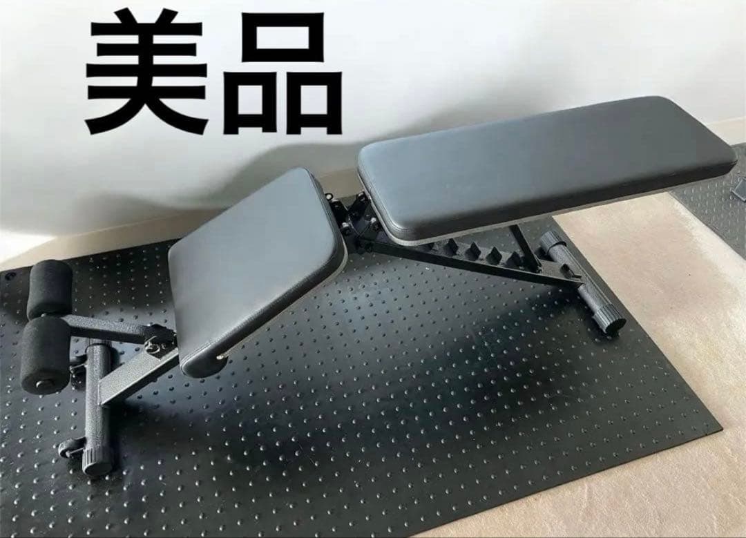 【美品】【送料込】BARWING 可変式 トレーニングベンチ 4WAY