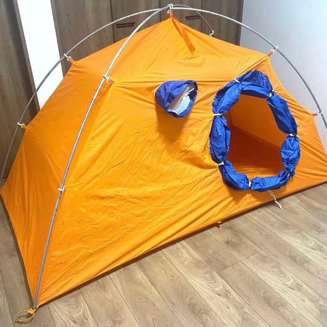 【希少品】ダンロップ M-202 山岳用テント 2人用 ペグ付　週末値下げ！