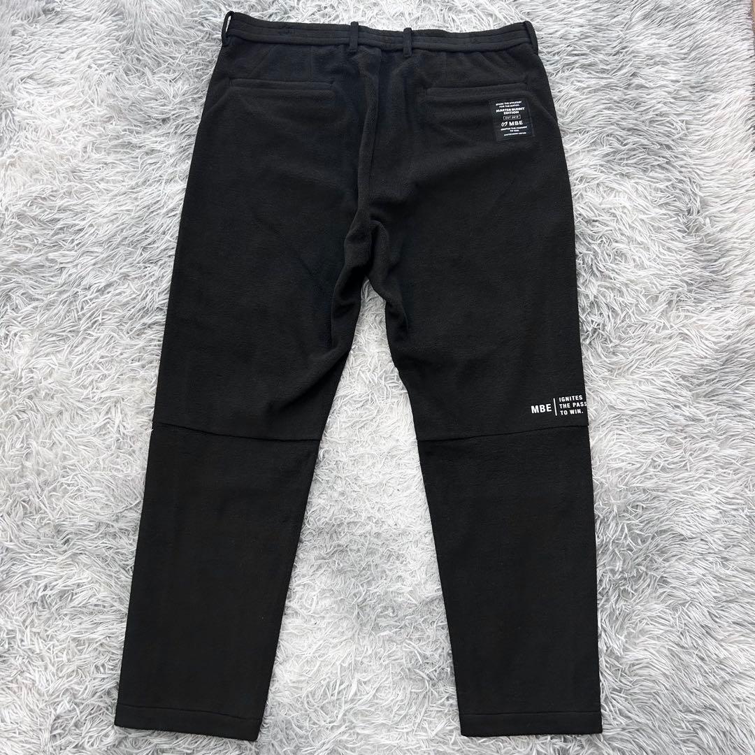 新品　マスターバニーエディション　パンツ　ストレッチ　起毛　ブラック　サイズ7
