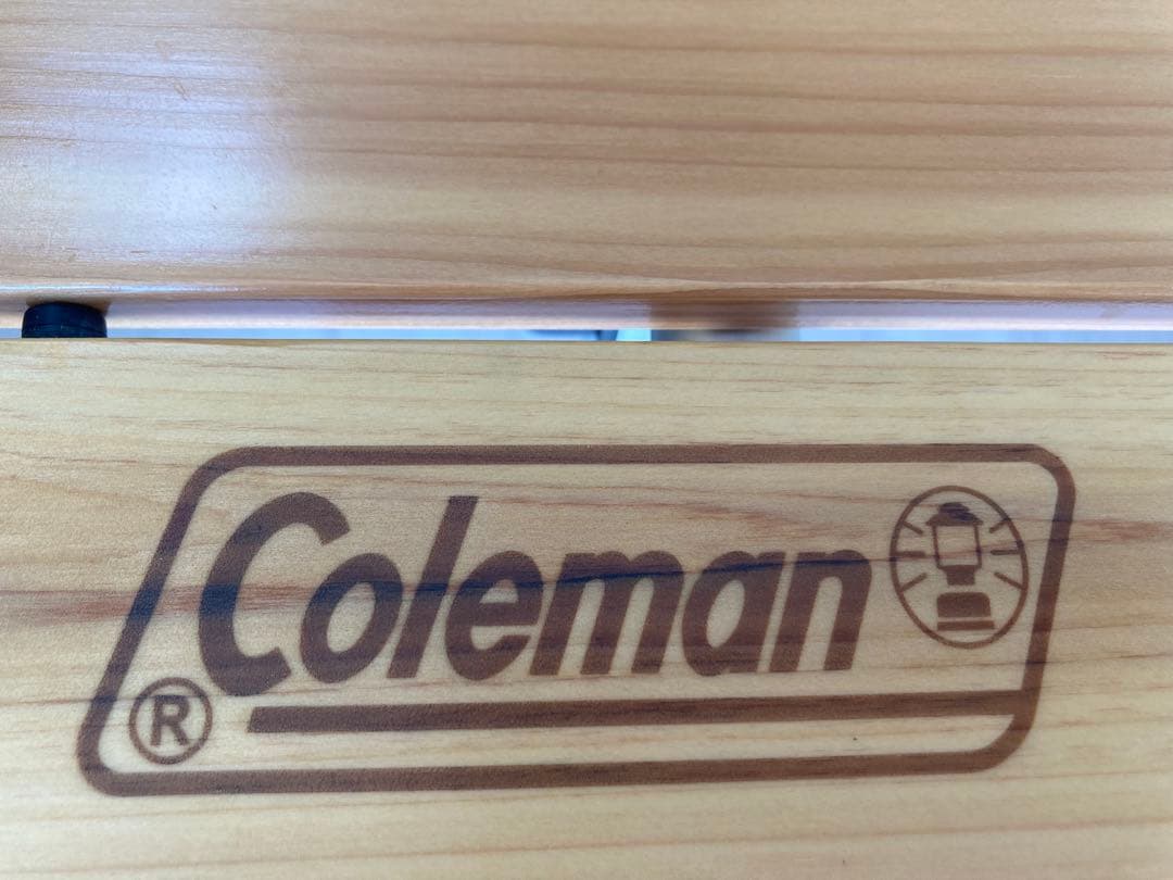 Coleman ナチュラルウッドロールテーブル 120 廃盤品