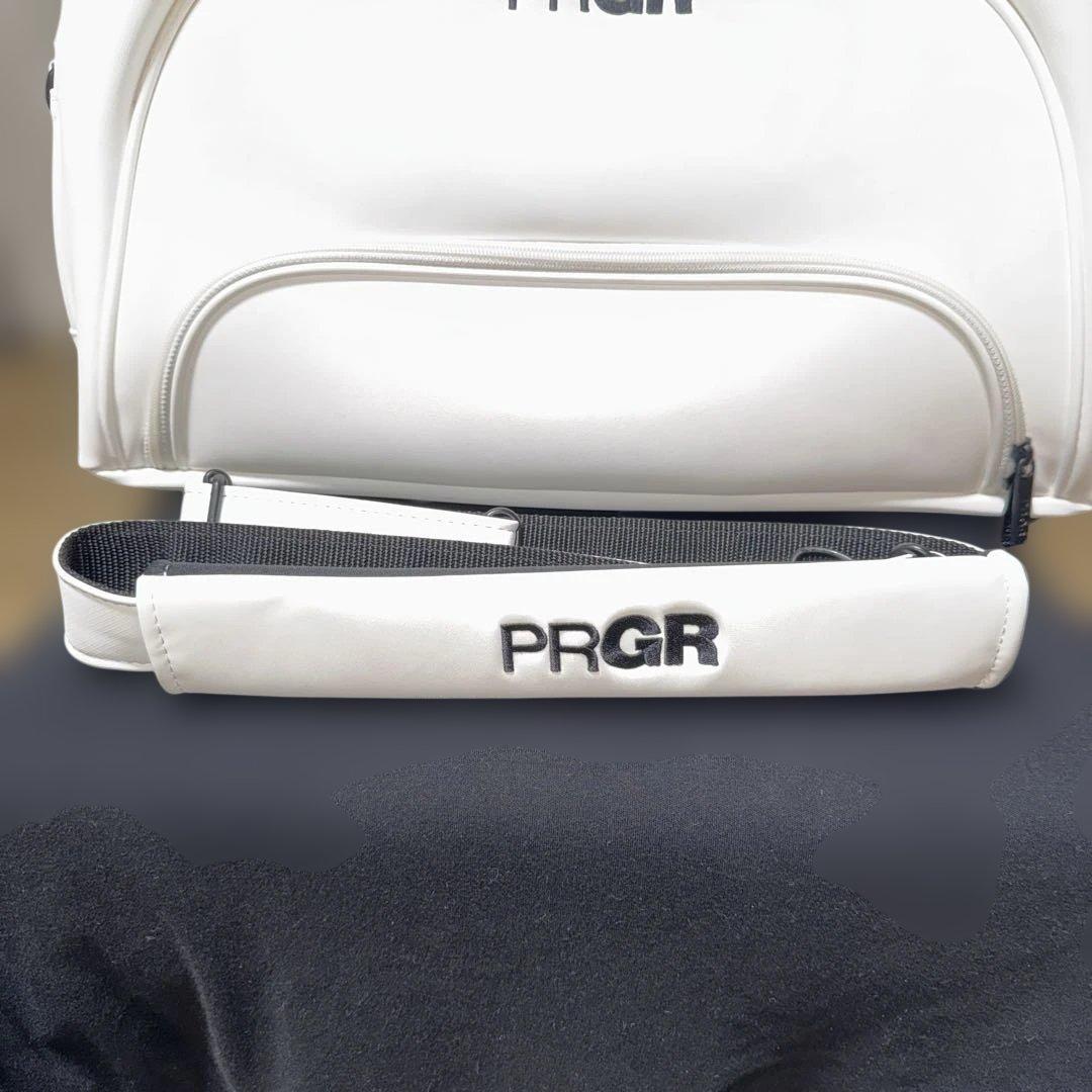 【美品】PRGR ボストンバッグ　ホワイト　白