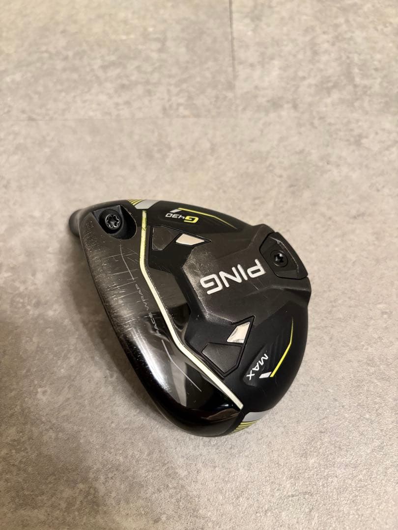 希少 PING G430 MAX 7W 21度 ヘッド単品 美品カバー付