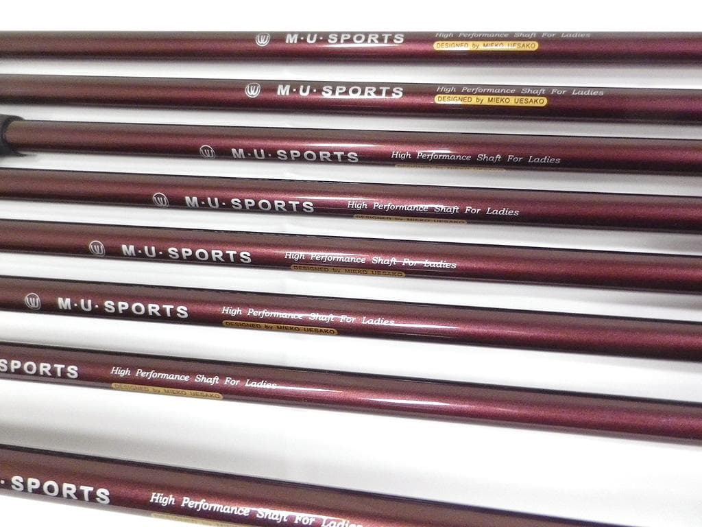 ミエコ ウエサコ レディース ハーフ ゴルフクラブセット M.U.SPORTS