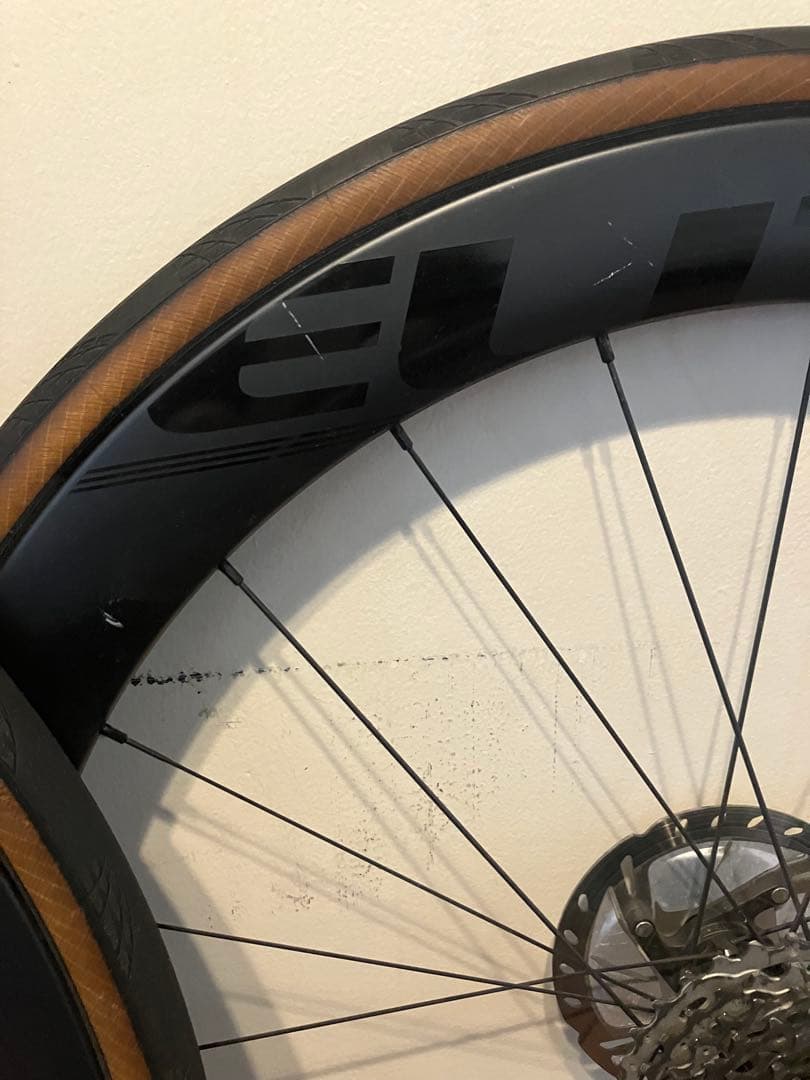 elitewheels edge 50 カーボン　disc シマノフリー