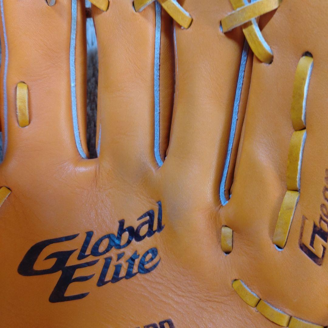 Mizuno 軟式グローブ オレンジGlobal Elite