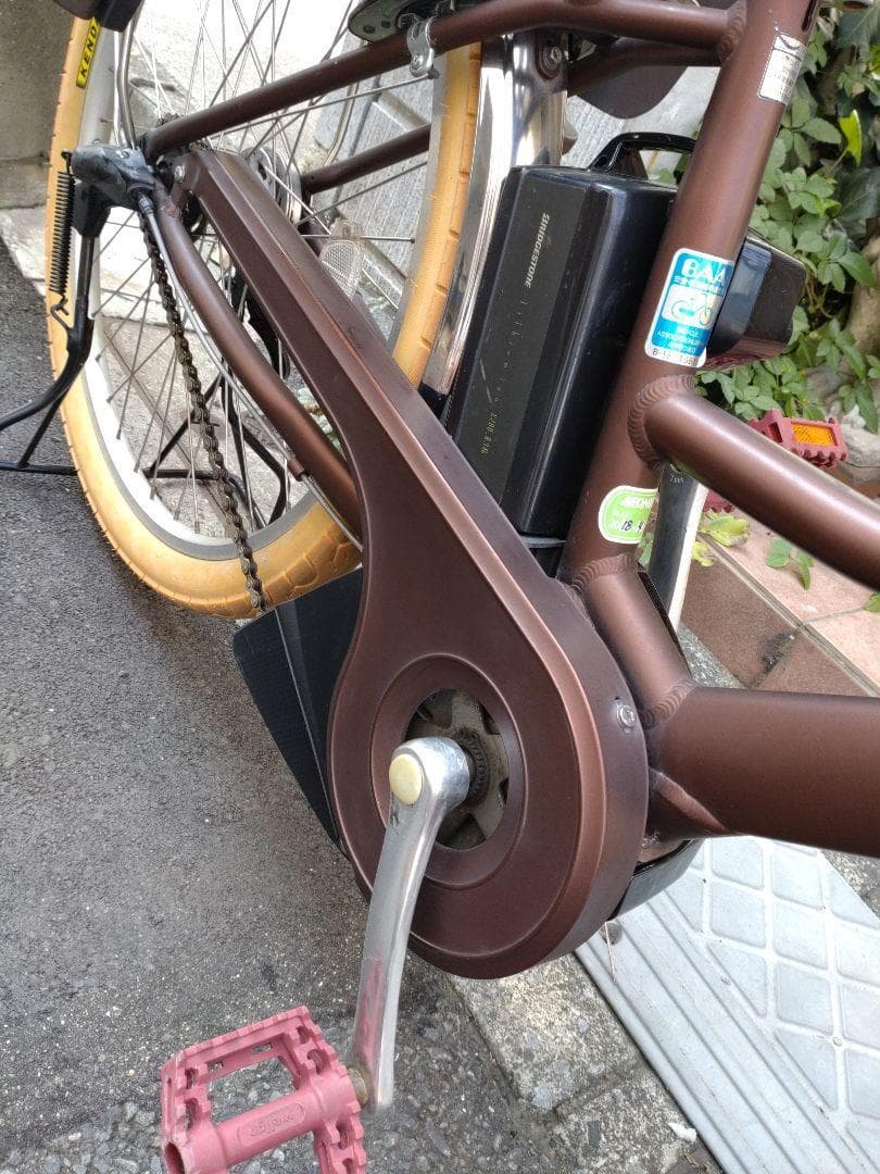 配送可★直接引渡可カスタム【ヤマハ ミーナ mina】電動アシスト自転車★子供乗
