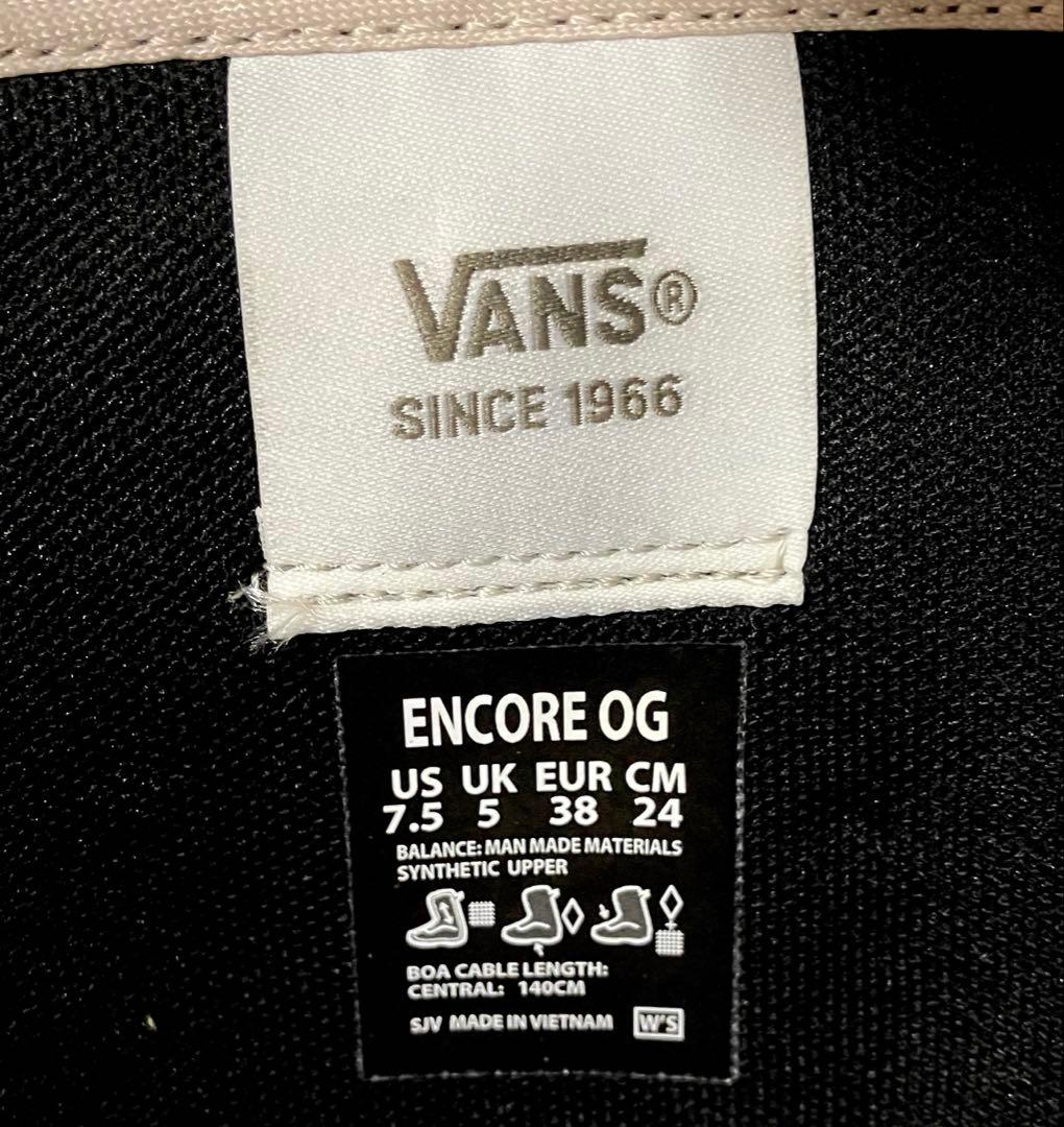 VANS ENCORE OG スノーボードブーツ 24cm