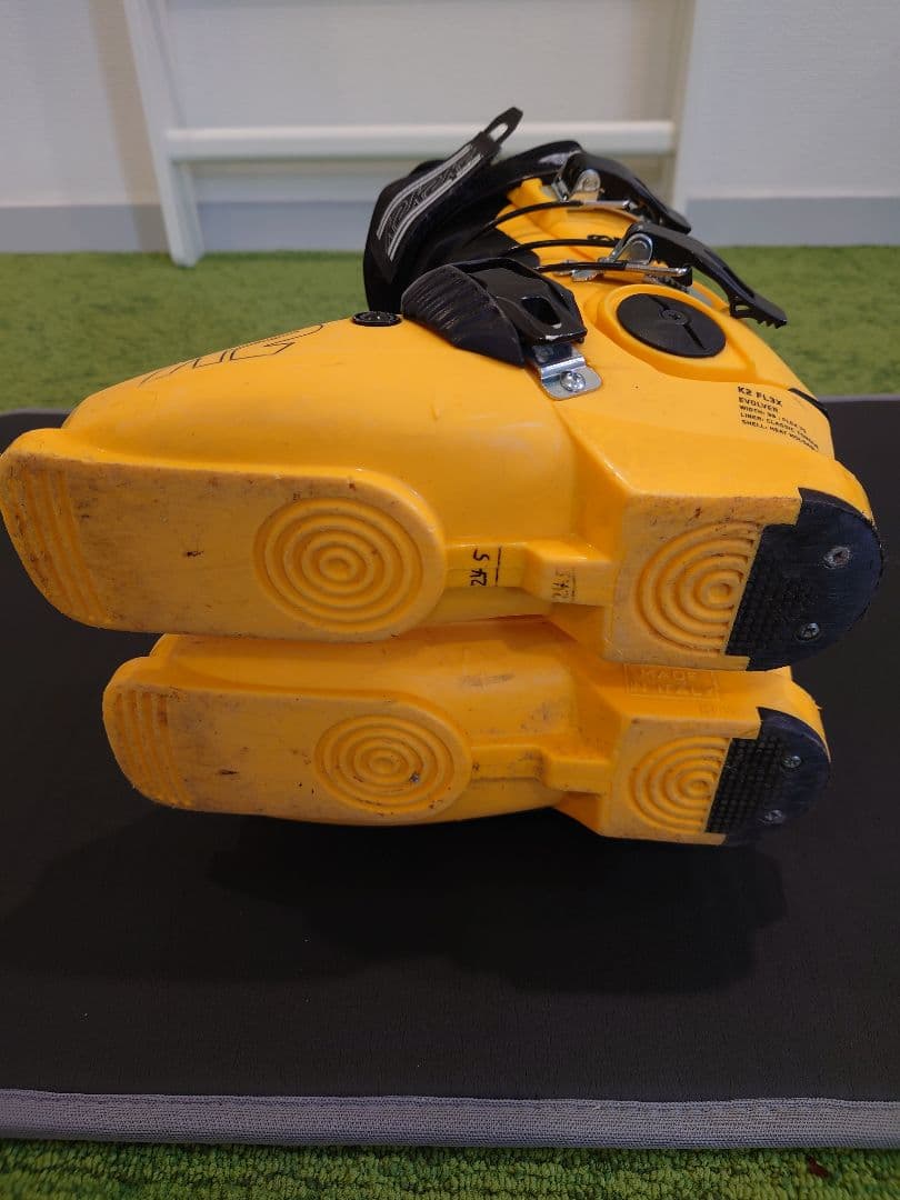 K2 evolver スキー用ブーツ フレックス70 イエロー　24.5cm