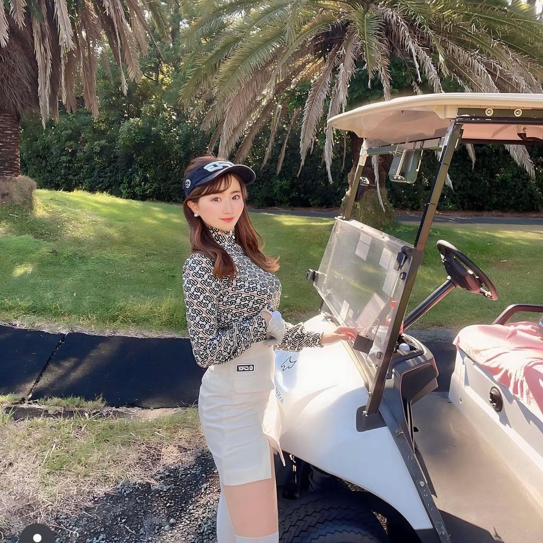 CPGGOLF ブラッシュライニングスカート ホワイト