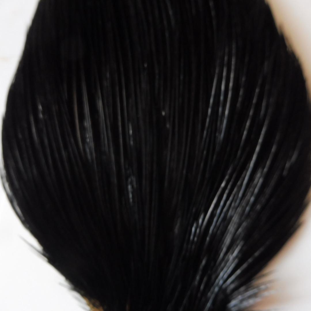 コックハックルケープ #1 BLACK