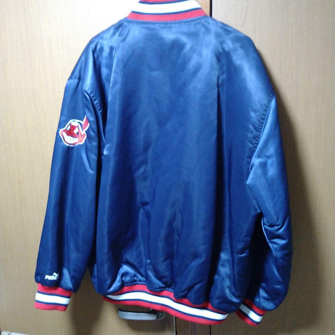 PUMA Indians ジャケット Mサイズ ネイビー