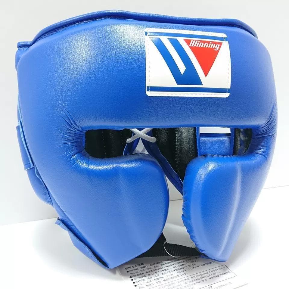 Winning ウイニング ボクシング ヘッドギア Lサイズ 青 別注品 ④