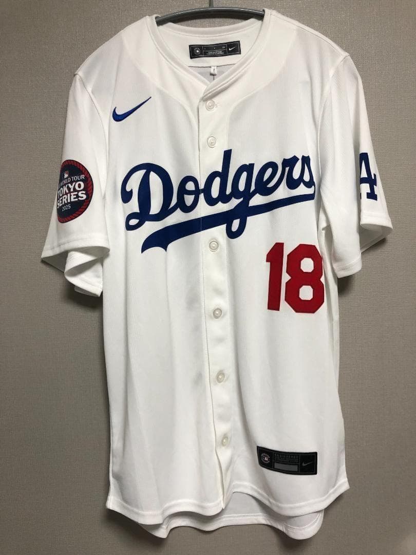 タグ付未使用 東京シリーズユニフォーム L XL ドジャース 2025 山本由伸