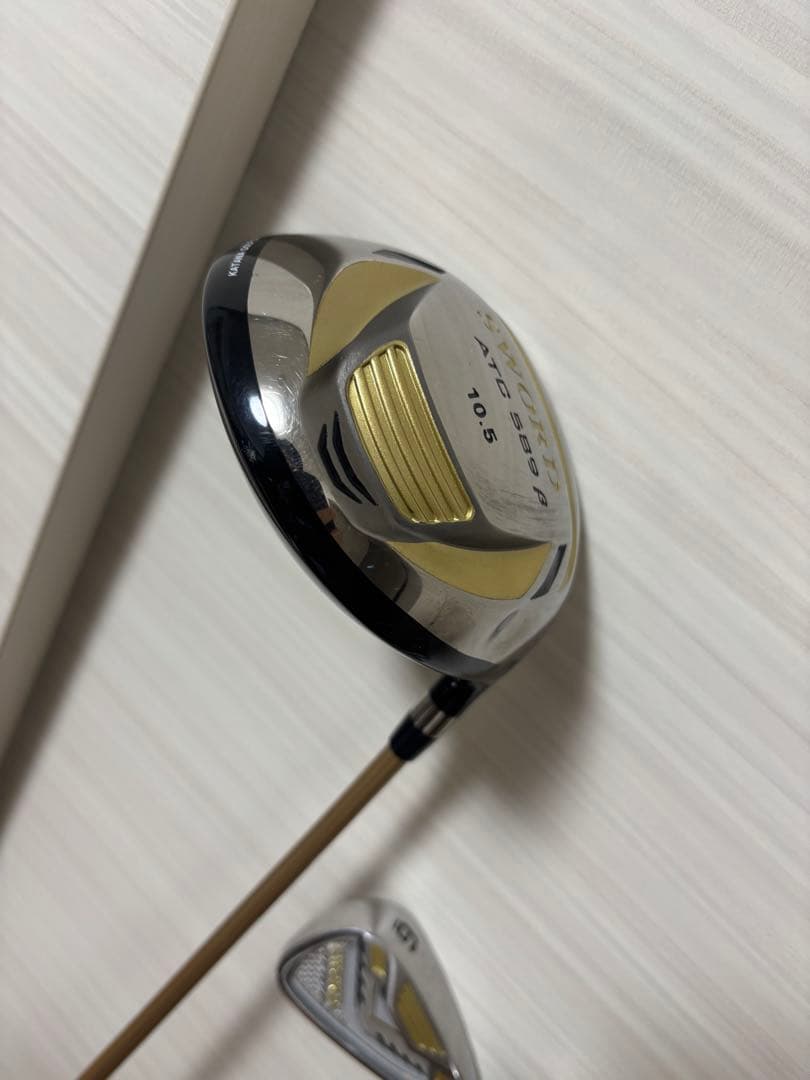 カタナゴルフ　SWORD ドライバー　アイアン9〜6番　パターセット