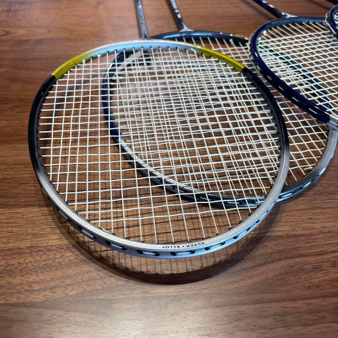 YONEX バドミントンラケット 5本セット