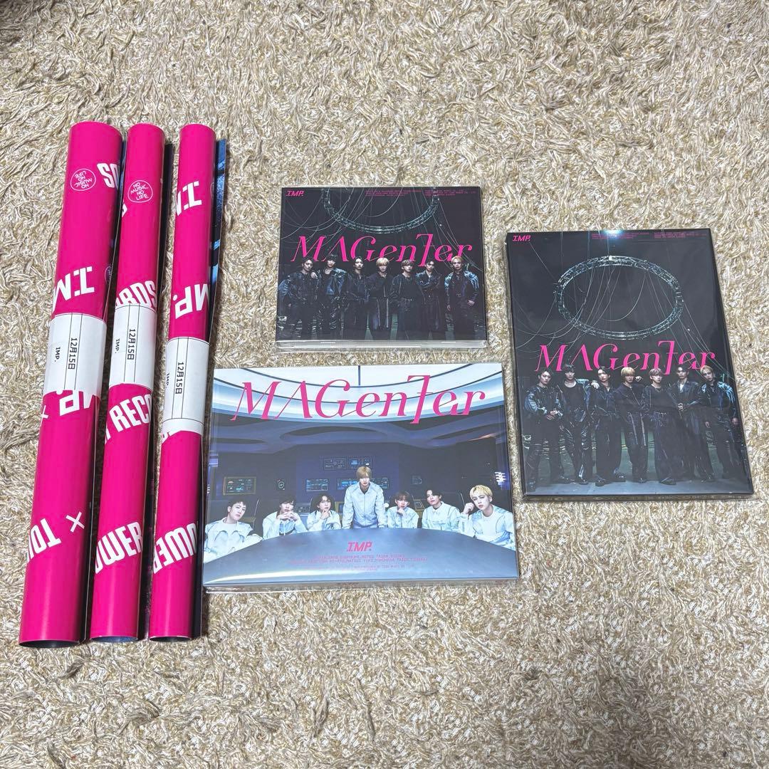 IMP. MAGenter CD 初回A B 通常盤 タワレコ購入特典ポスター