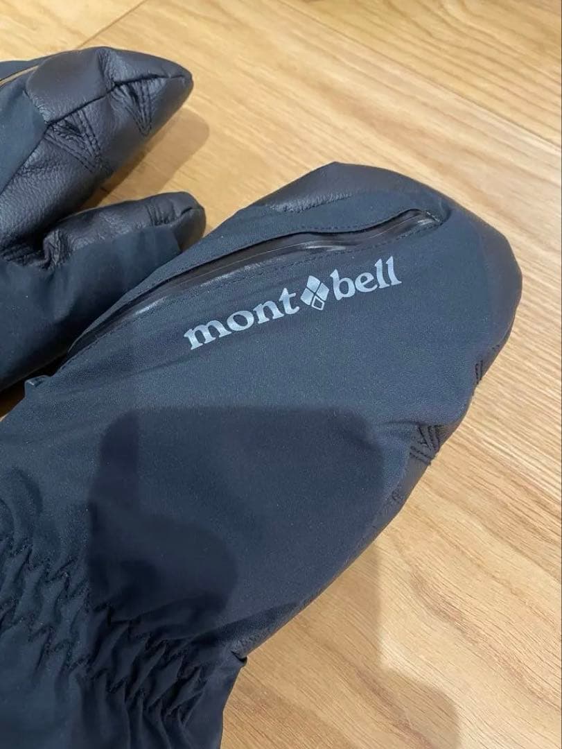 mont-bell 防水手袋 Mサイズ　パウダージップミトン