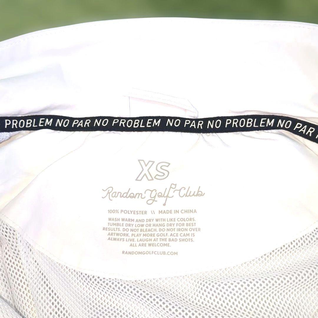 美品Random Golf Club / RGC ハーフジップ半袖アノラックXS