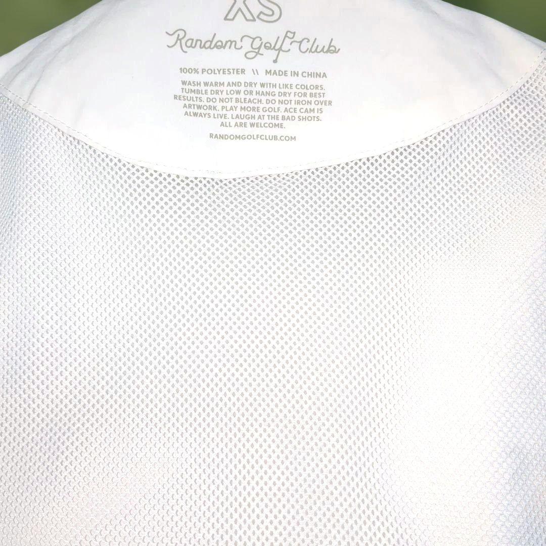 美品Random Golf Club / RGC ハーフジップ半袖アノラックXS