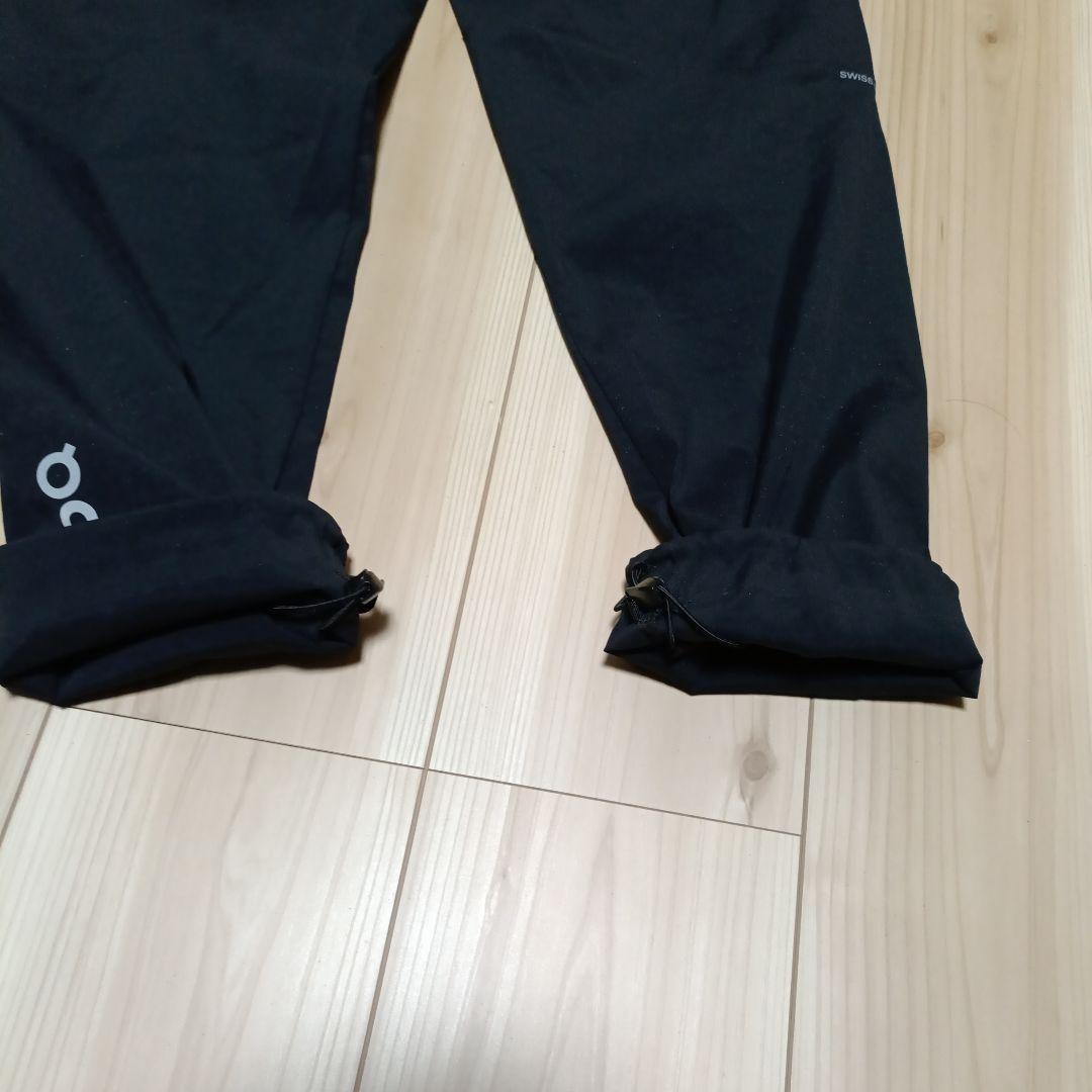 on オン ジョガーパンツ ランニングパンツ シャカシャカ ブラック XS