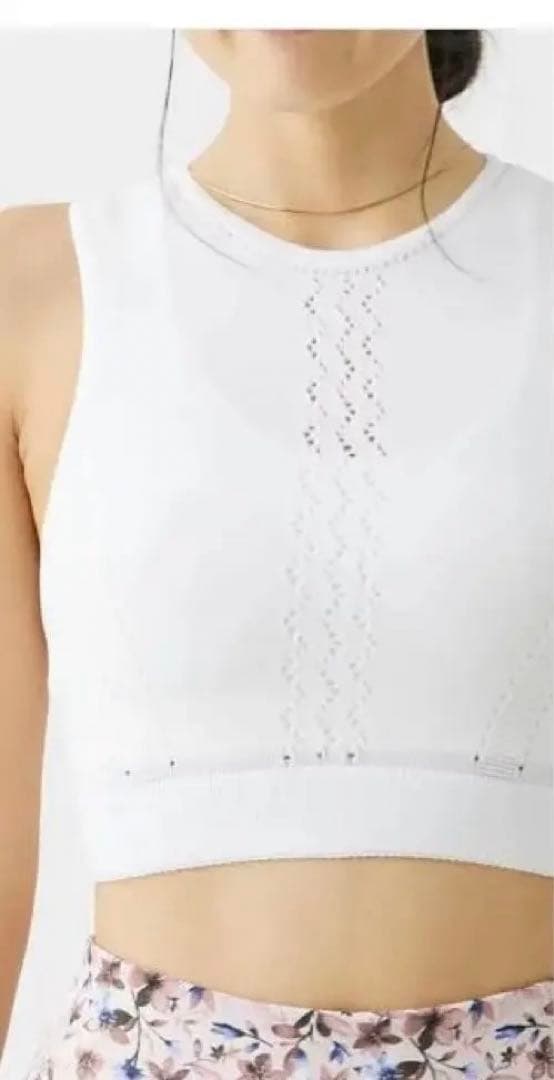 Style BoatMarket ●Addelm アイレットニットブラTOP