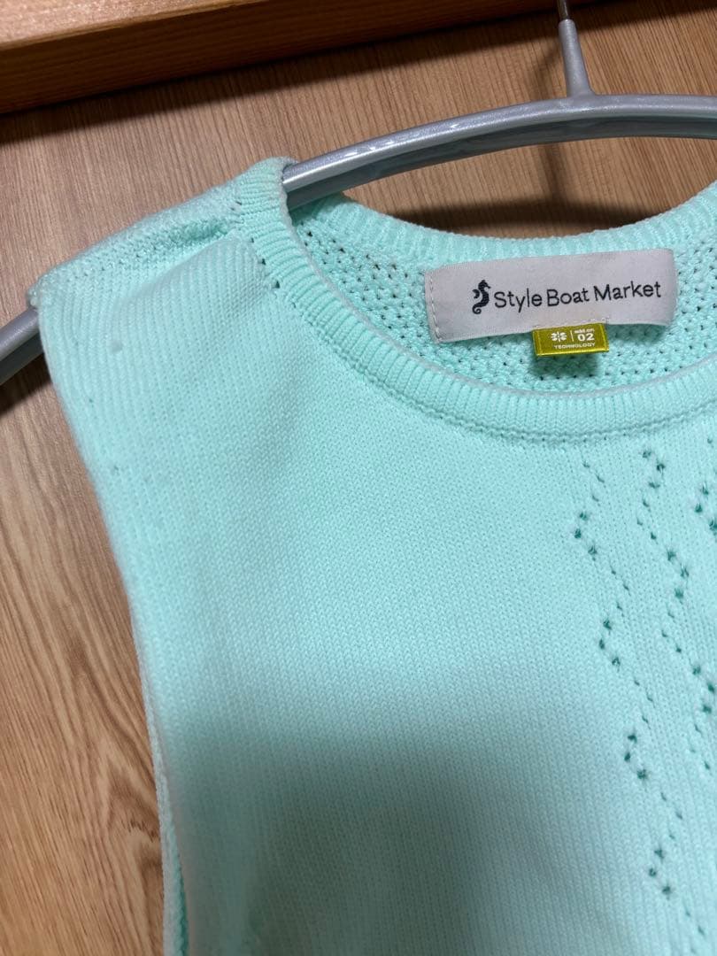Style BoatMarket ●Addelm アイレットニットブラTOP