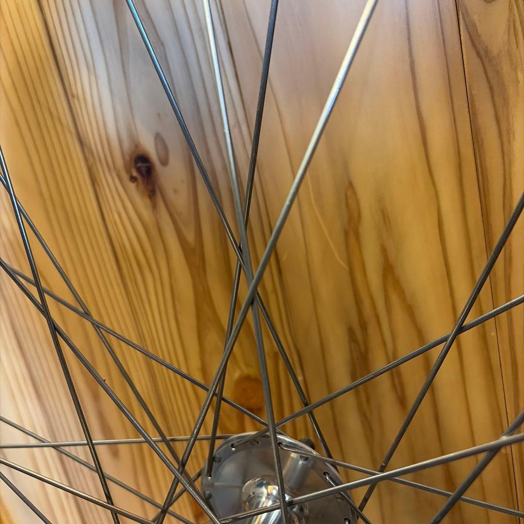 競輪 DURA-ACE HB-7600 完組ホイール 2本セット