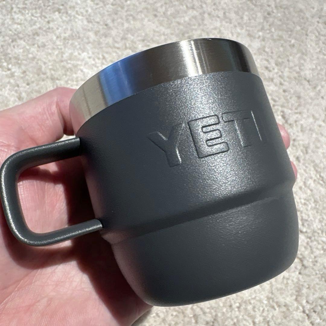 YETI ダークグレー スタッキング マグカップ 6oz 180ml ペア