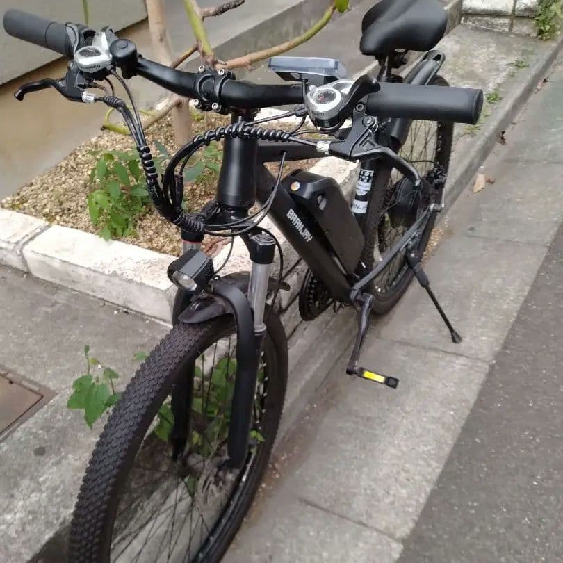 電動アシスト自転車！BRANJAYマウンテン引取り限定！