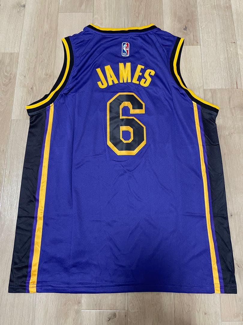 LAKERS JAMES ユニフォーム 6号,lebron james