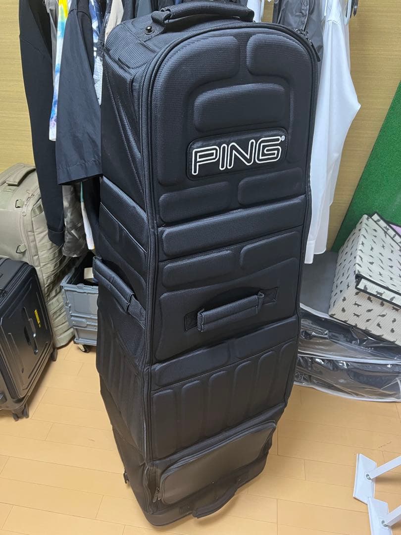 PING ピン ゴルフ用 トラベルバッグ キャリーケース 折りたたみ可能