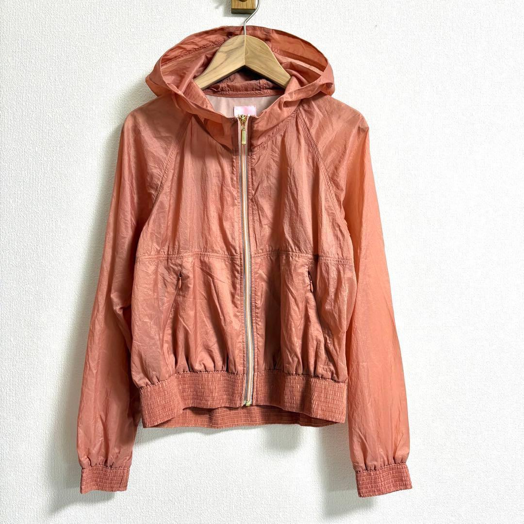 Chacott チャコット✨エアリーフーデッドジャケット　ピンク　Mサイズ