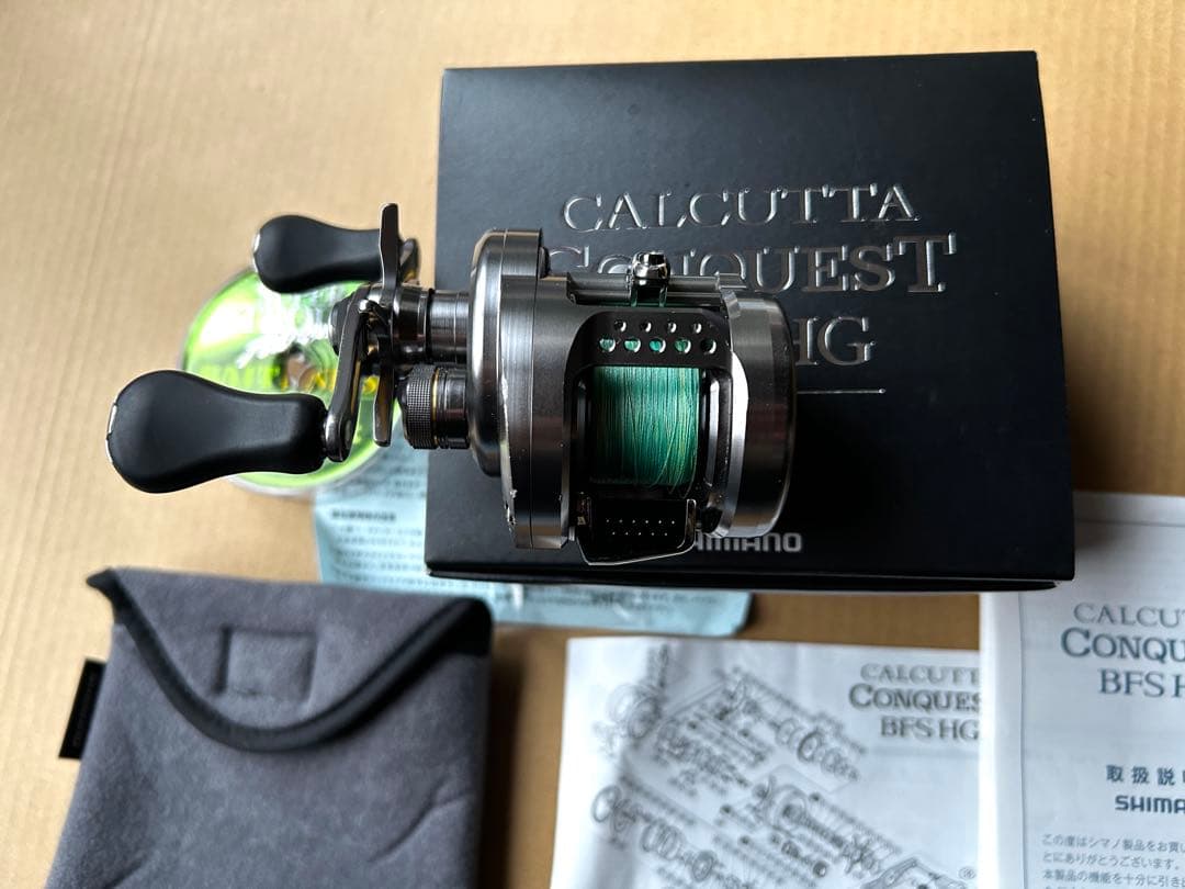 シマノ SHIMANO 17 カルカッタコンクエスト BFS HG 左 ベイト