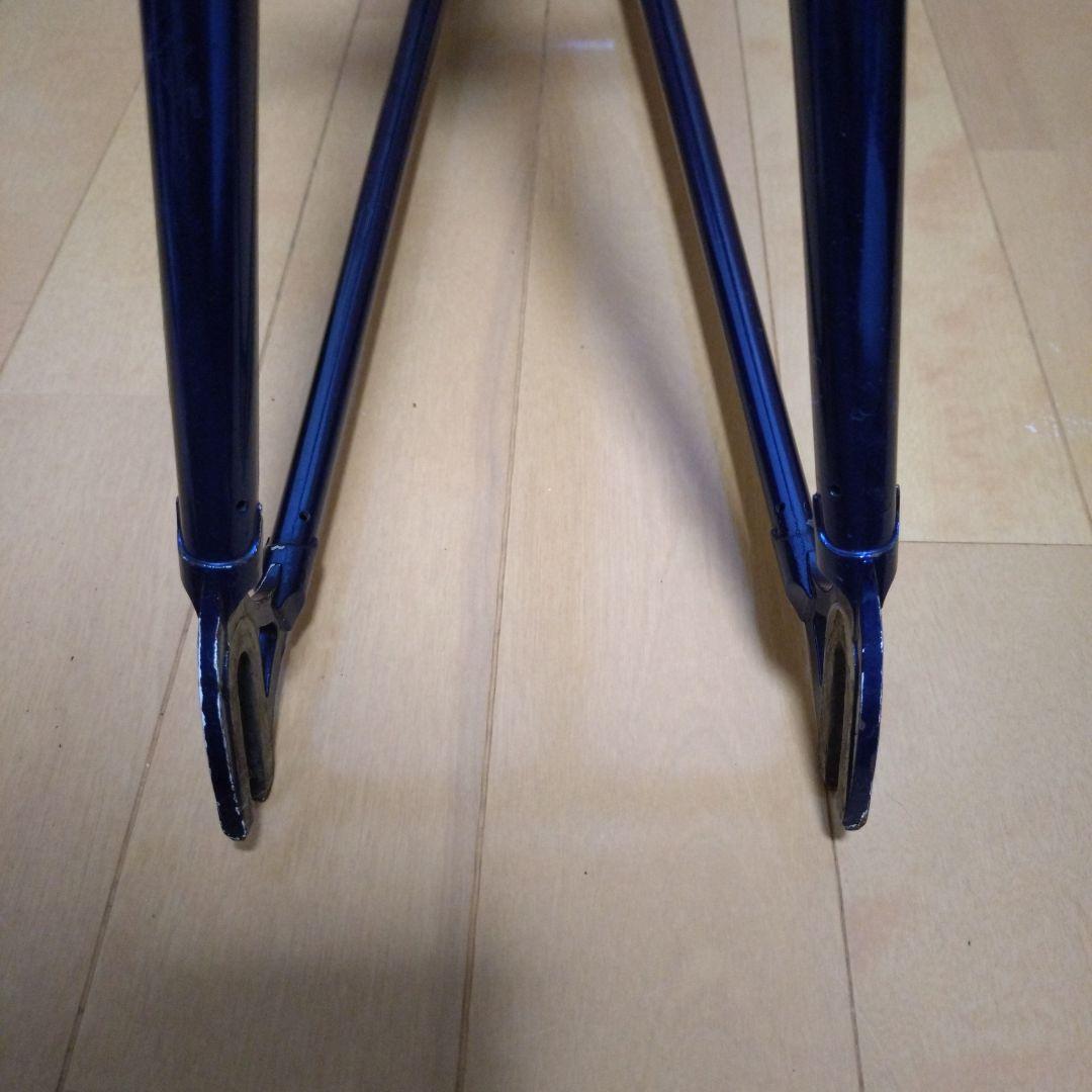 競輪　NJS認定 ANCHOR ピストフレーム メタリックネイビー