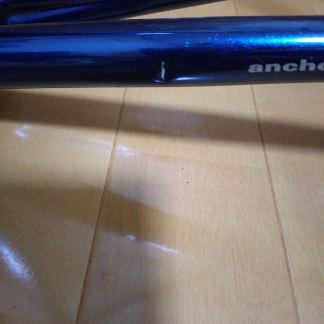 競輪　NJS認定 ANCHOR ピストフレーム メタリックネイビー