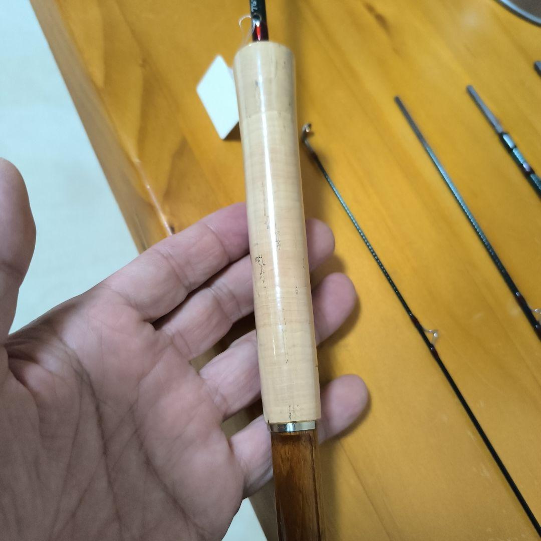 リーブ　Leaveフライロッド 7'6\" #4 6pcs 収納袋付き