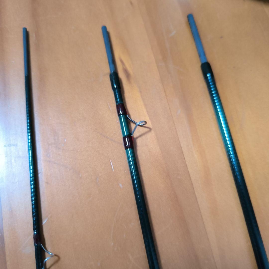 リーブ　Leaveフライロッド 7'6\" #4 6pcs 収納袋付き