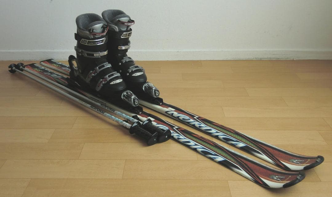 ■■最終特価■送料無料■NORDICA■メンズスキーセット■板168靴27.5■