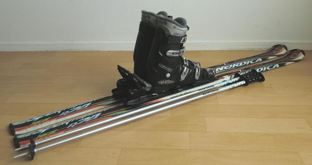 ■■最終特価■送料無料■NORDICA■メンズスキーセット■板168靴27.5■