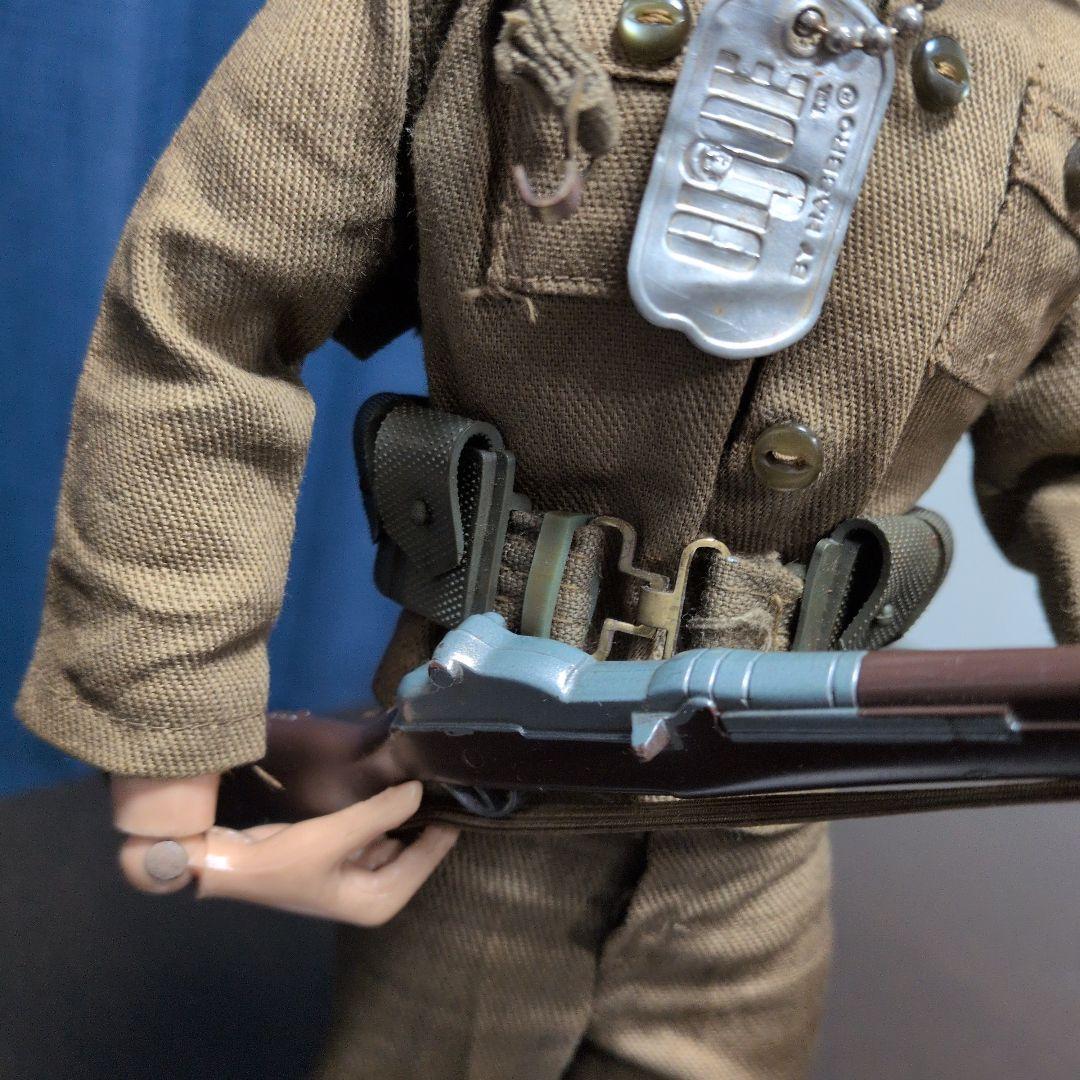 GIジョー アクションソルジャー　日本製コスチューム　銃剣　背嚢　寝袋