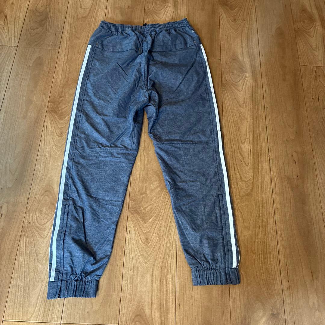 【新品・未使用】adidas フード付きジャージ上下セット グレー