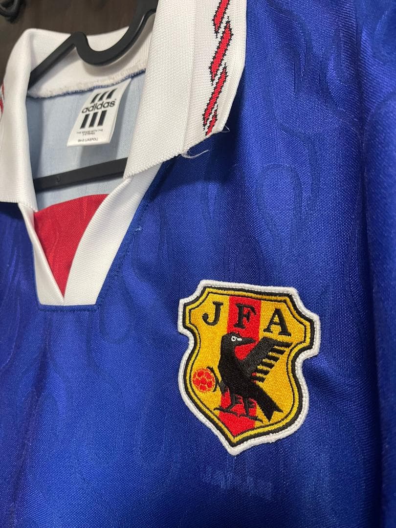 【限界最終価格】97年日本製 アディダス 日本代表ユニフォーム 旧JASPO L