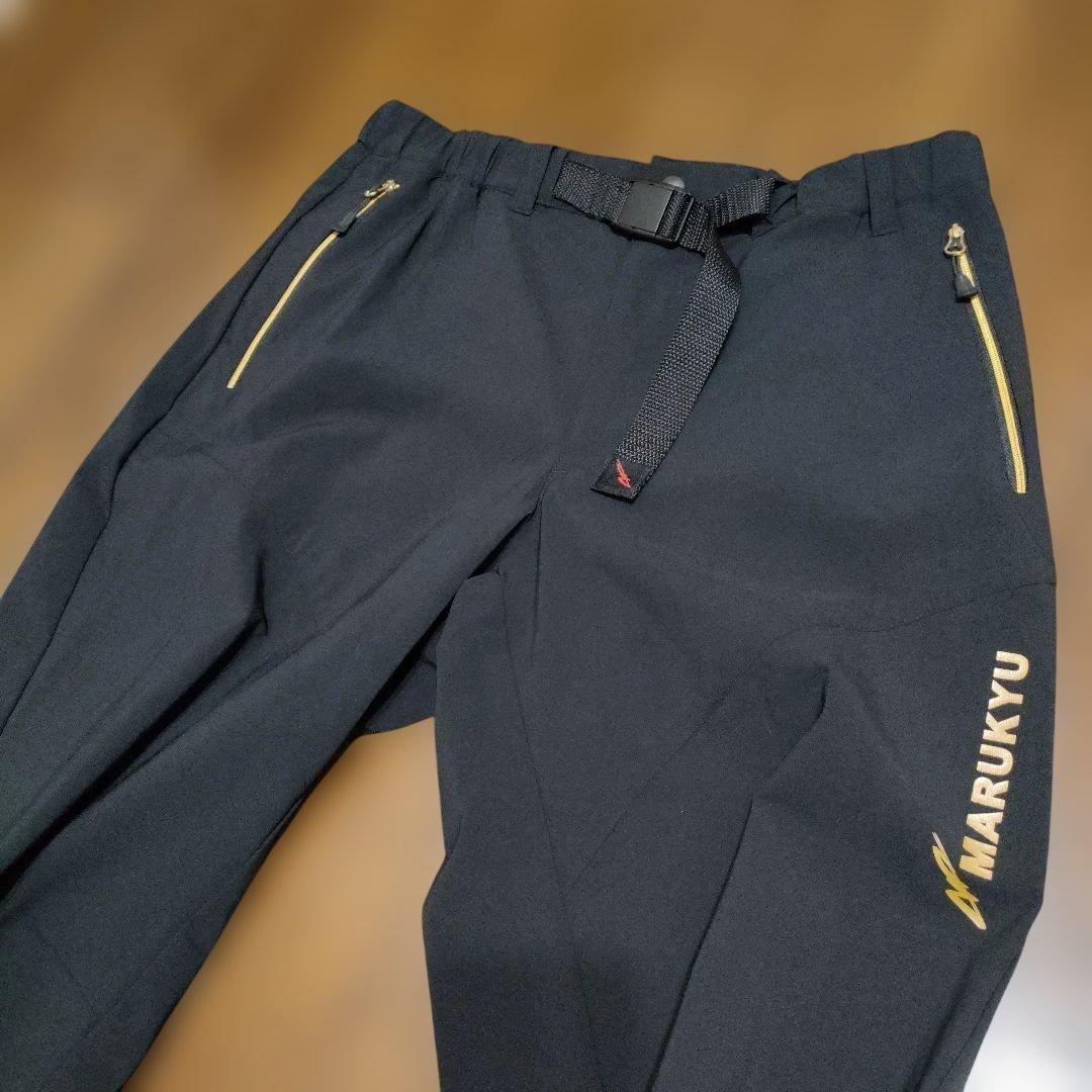 【MARUKYU】マルキュー撥水ストレッチジャケット・パンツL 上下セット 黒