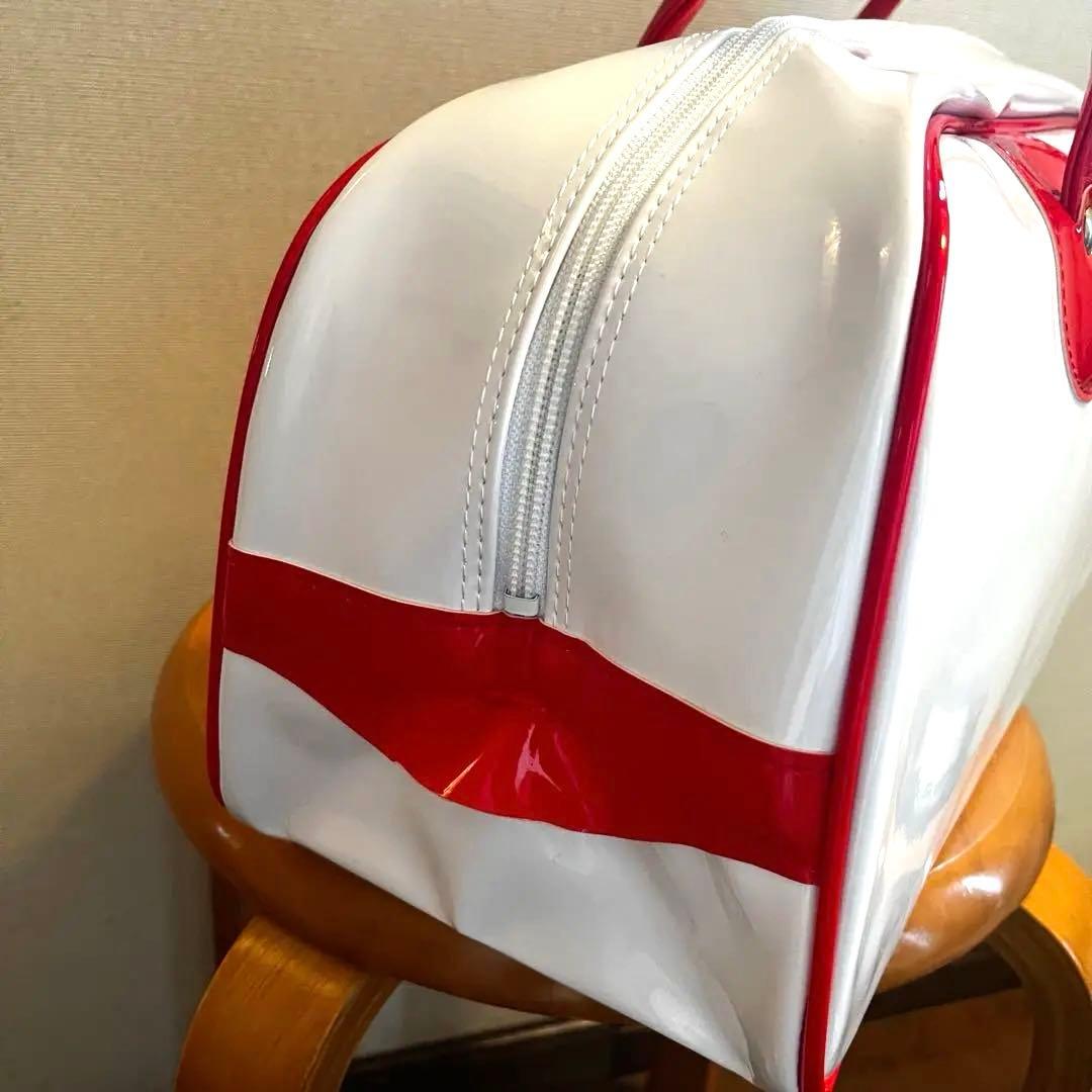 カープ　エナメルバッグ　レア　希少　美品