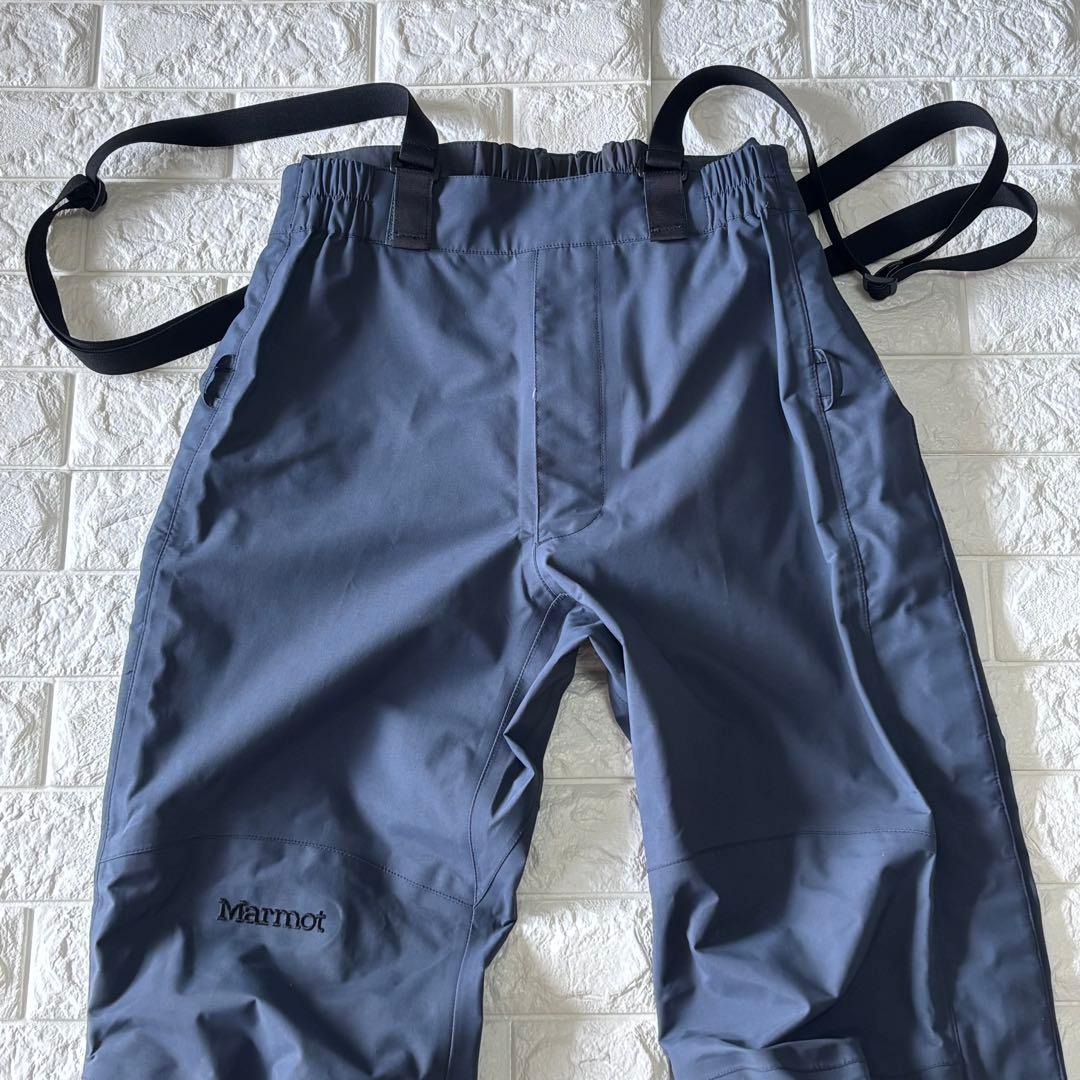 未使用 Marmot スキー スノボ アウトドア 撥水 防寒 サスペンダー付 M