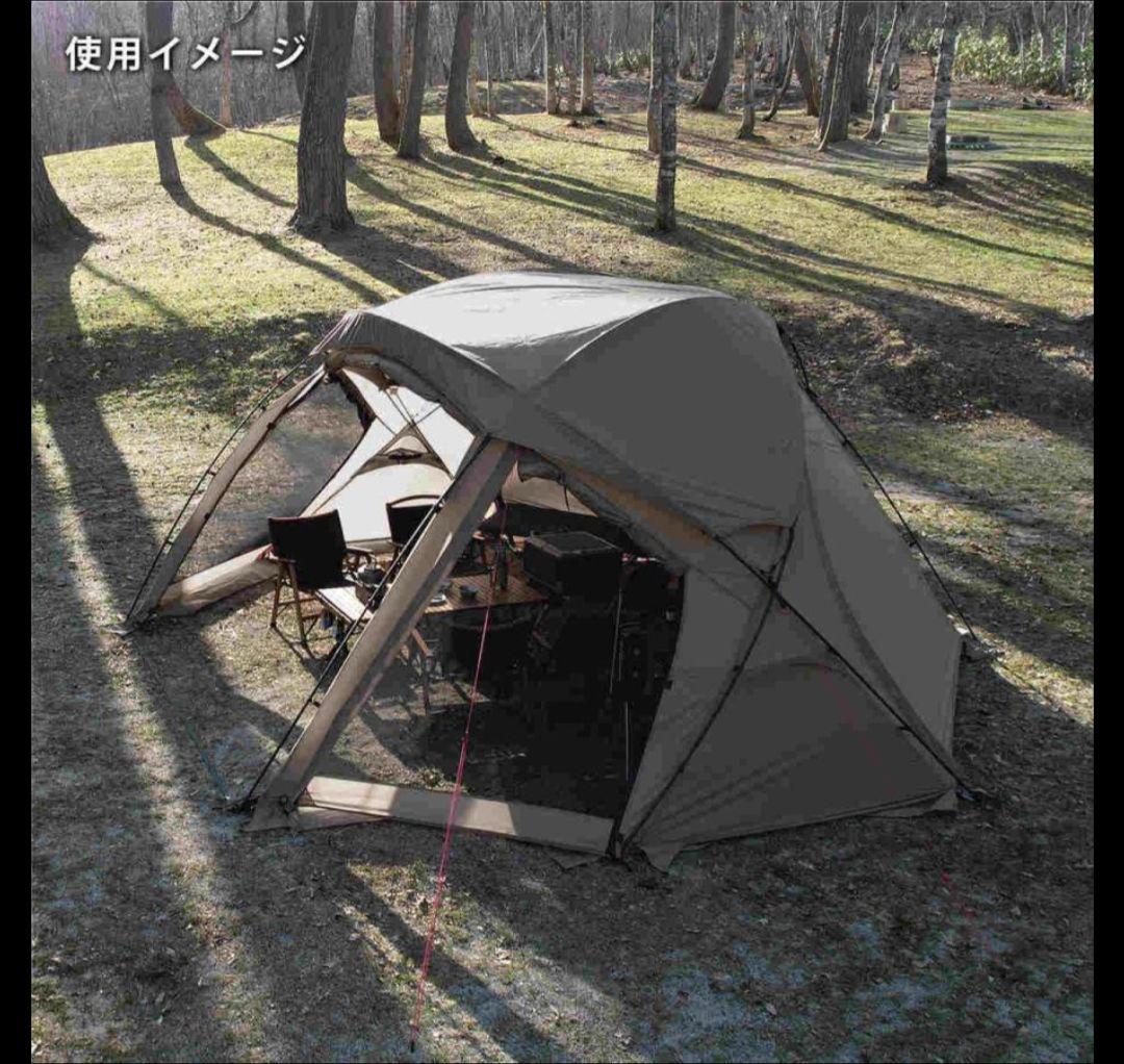 QUCKCAMP クイックキャンプ ドームシェルター FELS フェルス 大型