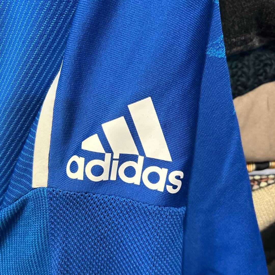 レア　ALL BLACKS adidas フルジップ　ウォームアップウェア