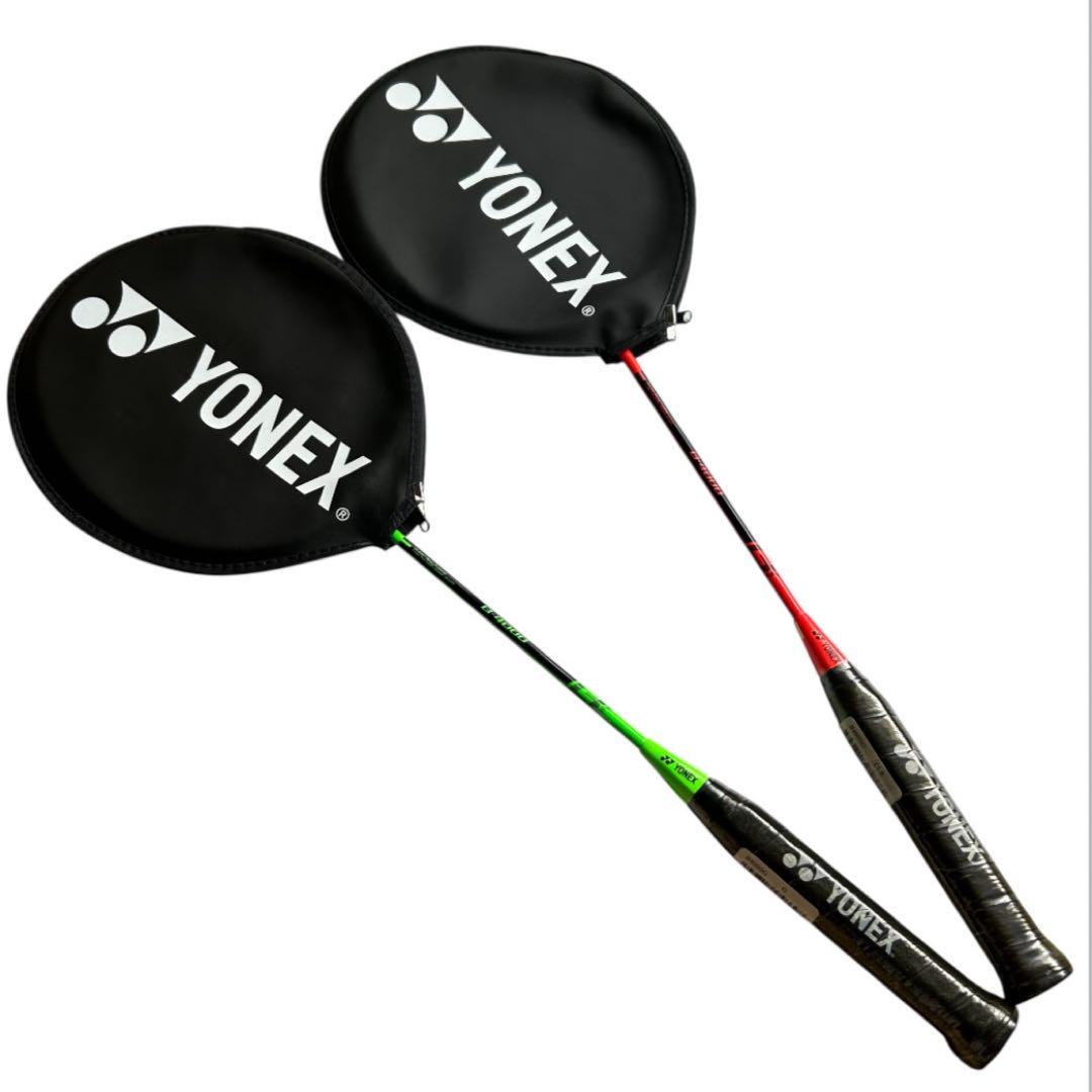 【YONEX 】ヨネックス B-4000バドミントンラケット 2本セット
